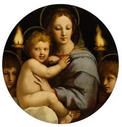 Madonna der Kandelaber
